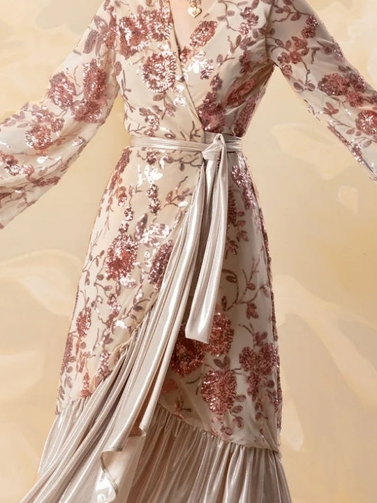 Rochie Maxi Wrap-Around Roz