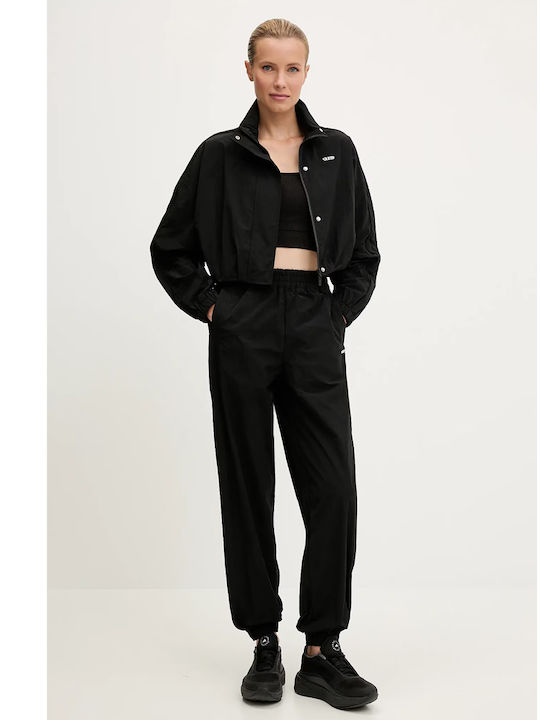 High Waist Sweatpants Jogger Black