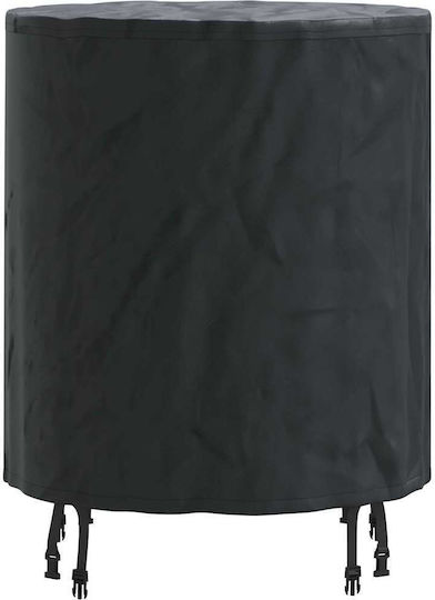 vidaXL Waterproof Protective Dining Table Cover 62x62x70cm In Black Color