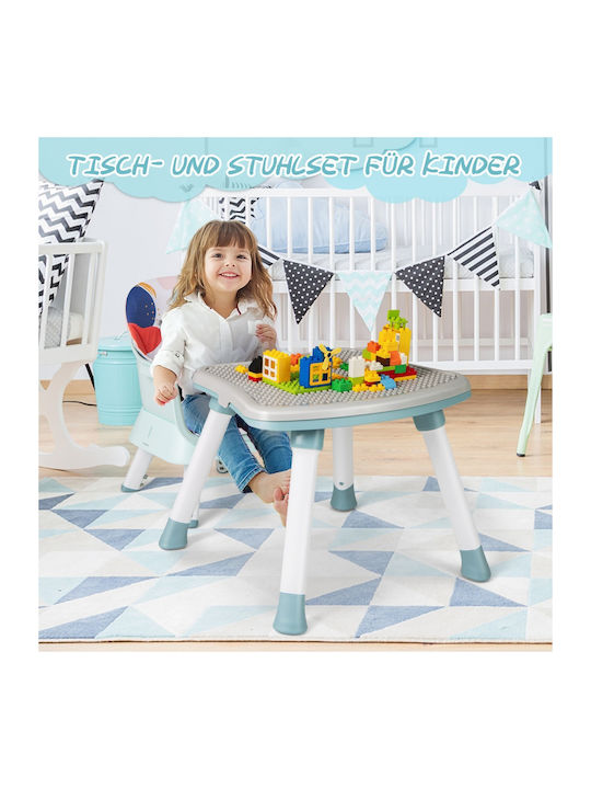 Costway Honey Baby Highchair 6 in 1 with Adjustable Height Green