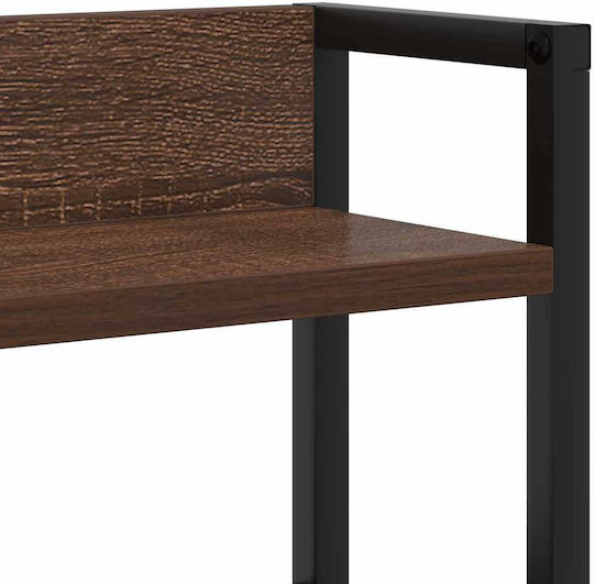 vidaXL Tăblie De Pat Din Lemn Maro Stejar 150x98cm