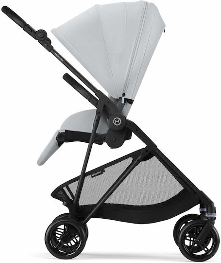 Cybex Melio Καρότσι Μωρού Kατάλληλο για Nεογέννητο Fog Grey