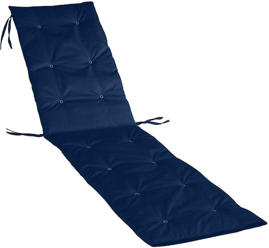 Alcam Pernă Pentru Pat De Soare Albastră 50x195 Cm