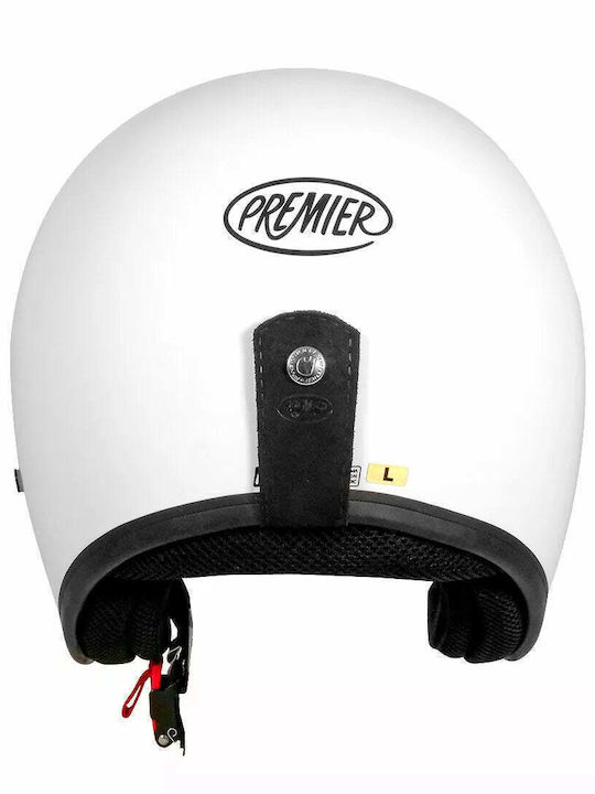 Premier Classic U8 Gloss White Q.R.S Κράνος Μηχανής Jet ECE 22.06 1040gr