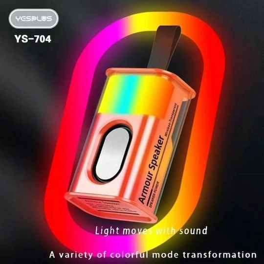 Yesplus Cyberpunk Ys-704 Bluetooth-Lautsprecher Orange