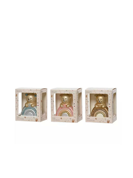 Regenbogen Weihnachtsbaumschmuck Rosa 11.3x13.5cm