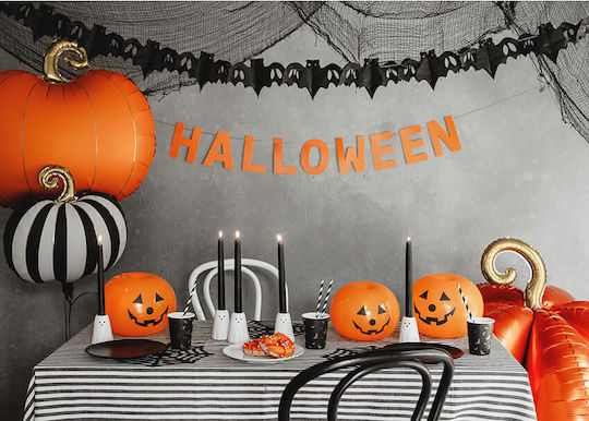 Μπαλόνι Halloween Foil Jumbo Πορτοκαλί 62εκ.