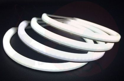 Στεφάνι Angel Eye Φαναριού Αυτοκινήτου 12V Ford Focus 2004-2008 Λευκό Χρώμα
