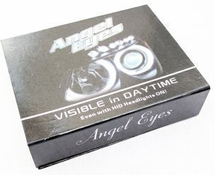 Στεφάνι Angel Eye Φαναριού Αυτοκινήτου 12V Ford Focus 2004-2008 Λευκό Χρώμα