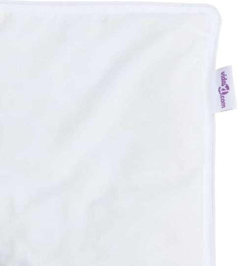 vidaXL Bettdecken-Set Doppelbett 200x220cm White 3Stück