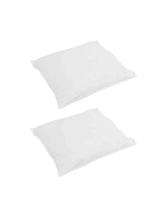 vidaXL Duvet Set Double 200x220cm White 3pcs