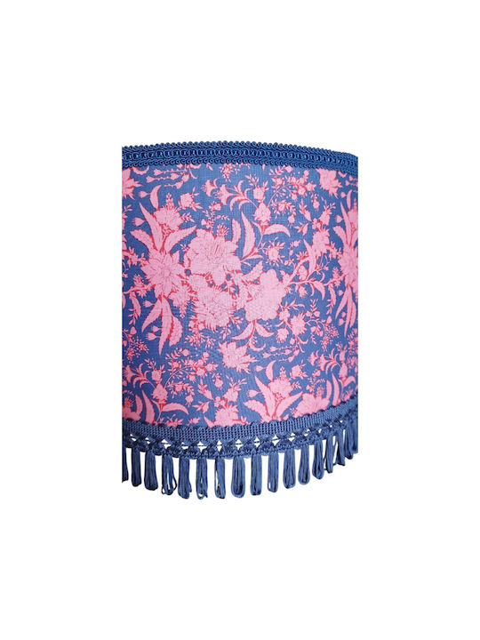 Oxygen Kids Single Ceiling Light E27 Blue 35x20cm