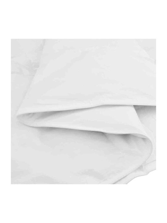 vidaXL Bettdecken-Set Einzelbett Daunen 155x200cm White 2Stück