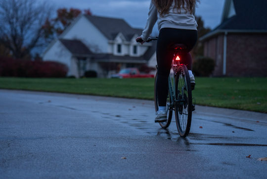 Brightz Wiederaufladbar Rückseite Fahrradlicht