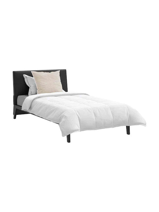 vidaXL Bettdecken-Set Einzelbett Daunen 135x200cm White 2Stück
