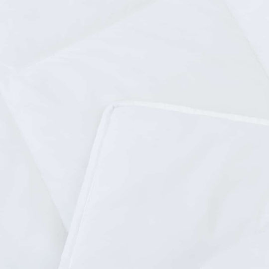 vidaXL Σετ Πάπλωμα Υπέρδιπλο με Γέμιση Microfiber 240x260εκ. Λευκό 3τμχ