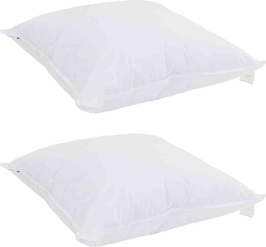 vidaXL Duvet Set Queen with Microfiber Filling 240x220cm White 3pcs