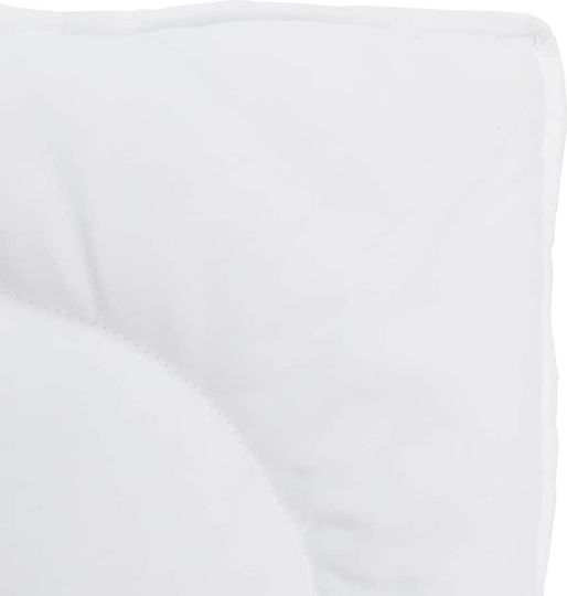 vidaXL Duvet Set Double with Microfiber Filling 200x200cm White 3pcs