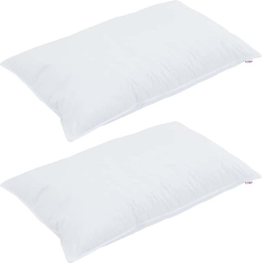 vidaXL Комплект Пухено Куинсайз с Пълнеж Microfiber 220x260бр Бял 3бр