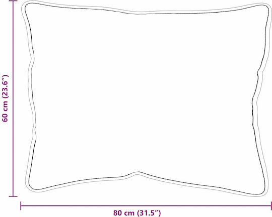 vidaXL Set Pilotă Dublu cu Umplutură Microfiber 200x220cm Alb 3buc