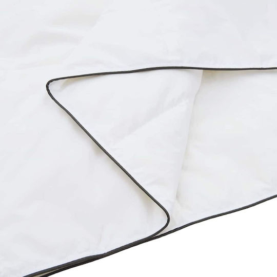 vidaXL Σετ Πάπλωμα Υπέρδιπλο με Γέμιση Microfiber 220x260εκ. Λευκό 3τμχ