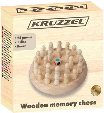 Kruzzel Holz-Schachfiguren Braun