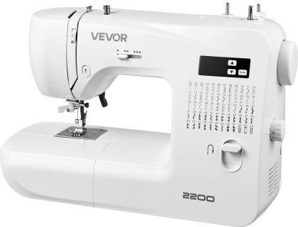 Vevor Haushaltsnähmaschine Weiß