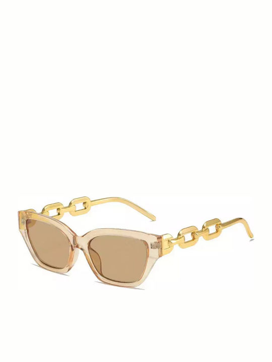 SeeVision Unisex Γυαλιά Ηλίου με Καφέ Κοκκάλινο Σκελετό και Καφέ Ντεγκραντέ Φακό G-15-4