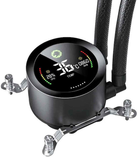 GameMax IceBurg 240 Digital Υδρόψυξη AIO CPU με 2 Ανεμιστήρες 120mm και ARGB Φωτισμό