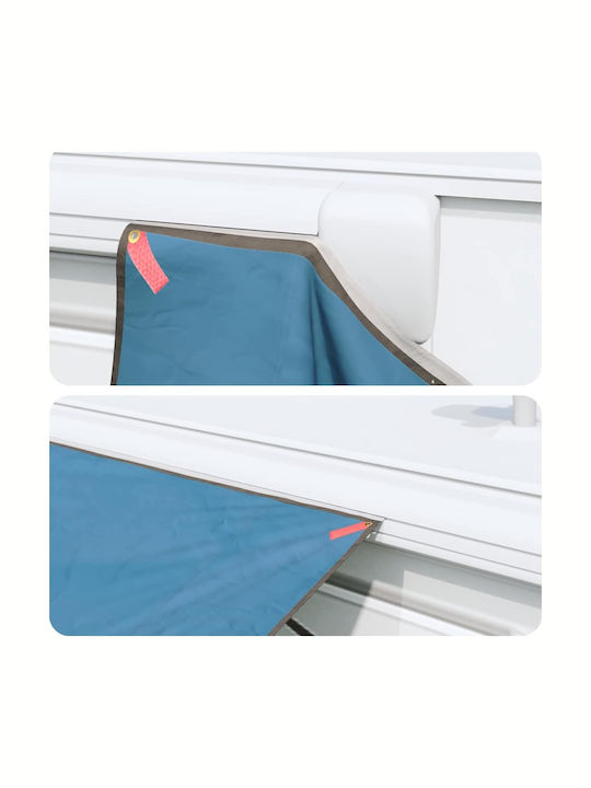 vidaXL Τέντα Βεράντας Μπλε 3.5x2.4m