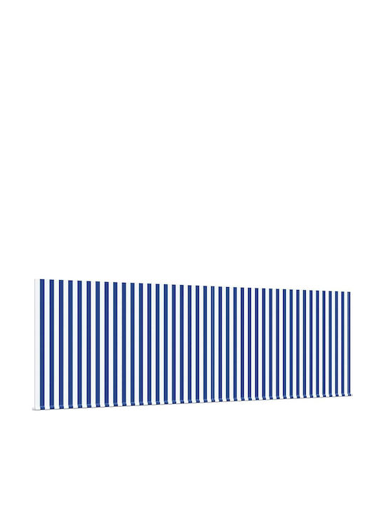 vidaXL Τέντα Βεράντας με Led Μπλε 4x3m