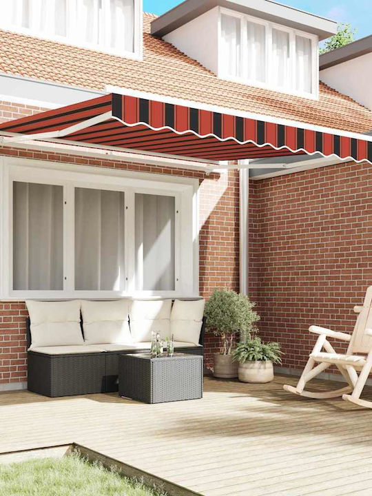 vidaXL Terrace Wall Tent Orange 3.5x2.5cm