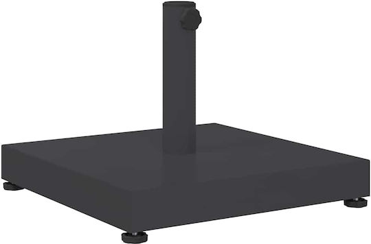 vidaXL Schirmständer aus Beton in Gray Farbe 45x45x31.5cm