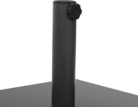 vidaXL Schirmständer aus Beton in Gray Farbe 45x45x31.5cm