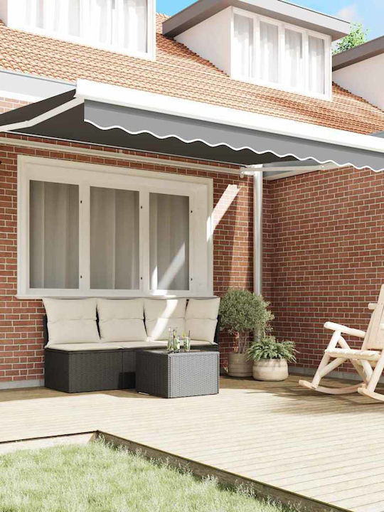 vidaXL Zelt Terrasse Weiß 3x2.5m