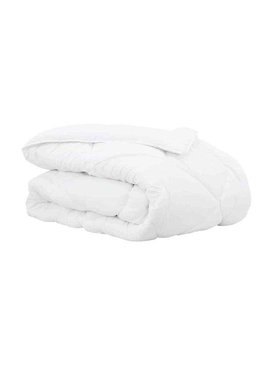 vidaXL Κουβέρτα King Size 260x220εκ. Λευκό