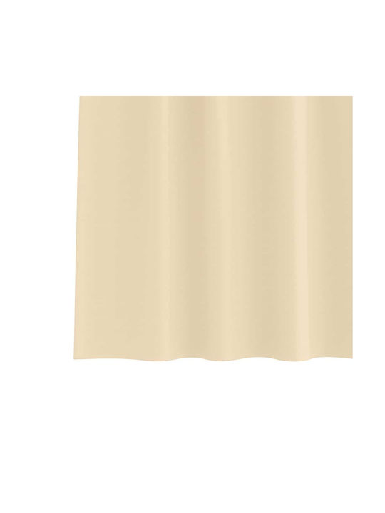 vidaXL Set Curtains Blackout Window with Tab Top Beige 140x245cm