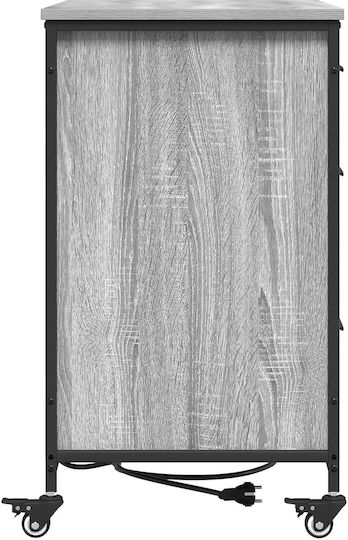 Ντουλάπι Γραφείου Ξύλινο 76x41x72cm Ντουλάπι Γραφείου Ξύλινο 76x41x72cm