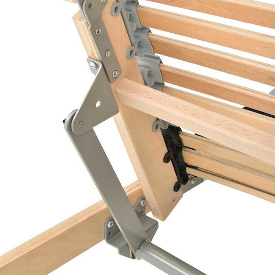 Ergonomischer Rahmen für Einzelbett 100x190cm