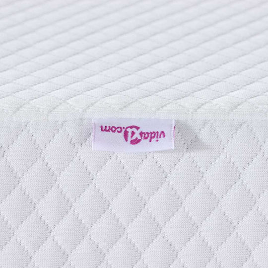 vidaXL Matratzentopper Halb-Doppel Polyester 120x200x10cm