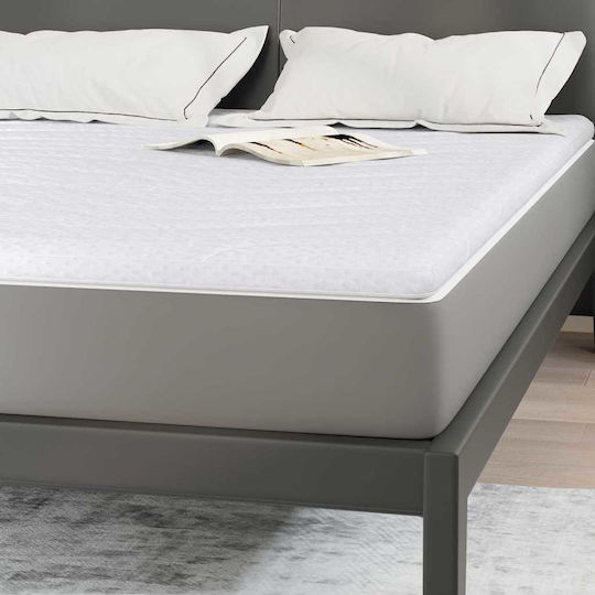 vidaXL Matratzentopper Doppel Polyester 140x190x5.5cm