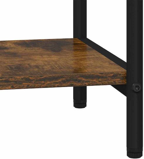 Floor-standing Living Room Display Cabinet made of Wood & Metal with Glass 40x30x146cm Floor-standing Living Room Display Cabinet made of Wood & Metal with Glass 40x30x146cm