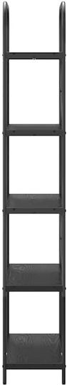 Unitate TV pentru sufragerie Black Oak L80xA30xÎ183cm