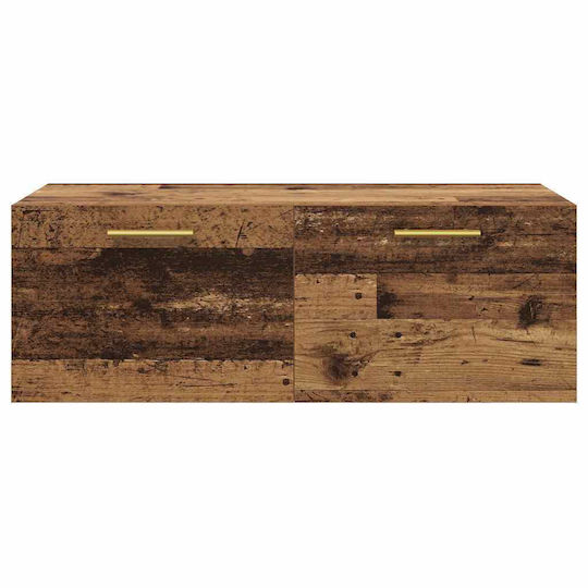 vidaXL Bathroom Cabinet L100xW36.5xH35cm Brown