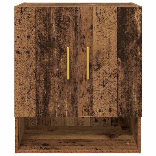 vidaXL Badezimmerschrank B60xT31xH70cm Beige