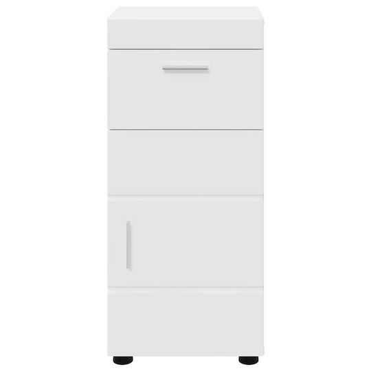 vidaXL Ντουλάπι Μπάνιου 37x31.5x82cm Λευκό