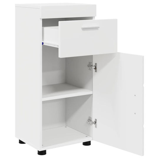 vidaXL Ντουλάπι Μπάνιου 37x31.5x82cm Λευκό