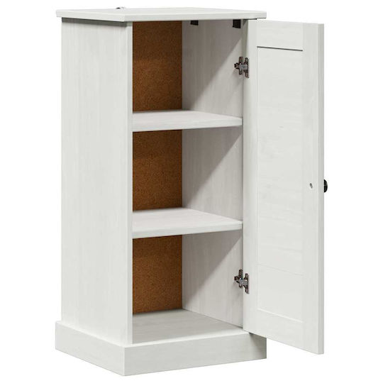 vidaXL Ντουλάπι Μπάνιου 37x34x80cm Λευκό