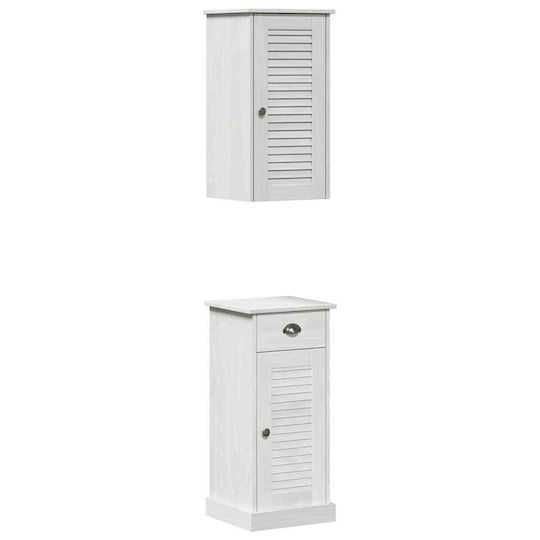 vidaXL Bathroom Cabinet L37xW34xH80cm Brown