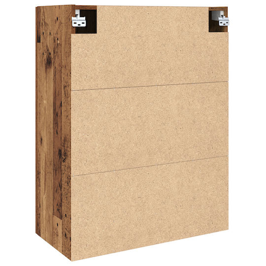 vidaXL Badezimmerschrank B69.5xT34xH90cm Braun